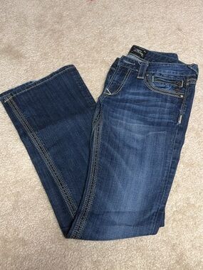 Rerock Express Women's Dark Blue Bootcut Jeans